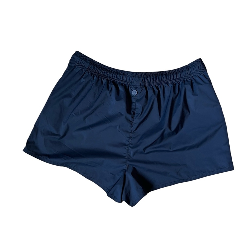 Hunter for Target Women's Athletic Shorts with Side Zips Blue / Yellow | Medium - Picture 4 of 12